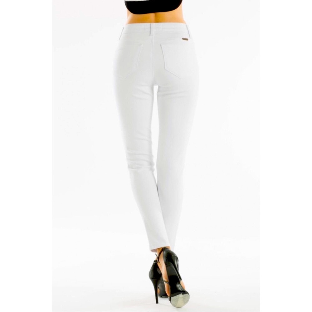 Last pair! Kancan Super skinny white jeans - Picture 5 of 9
